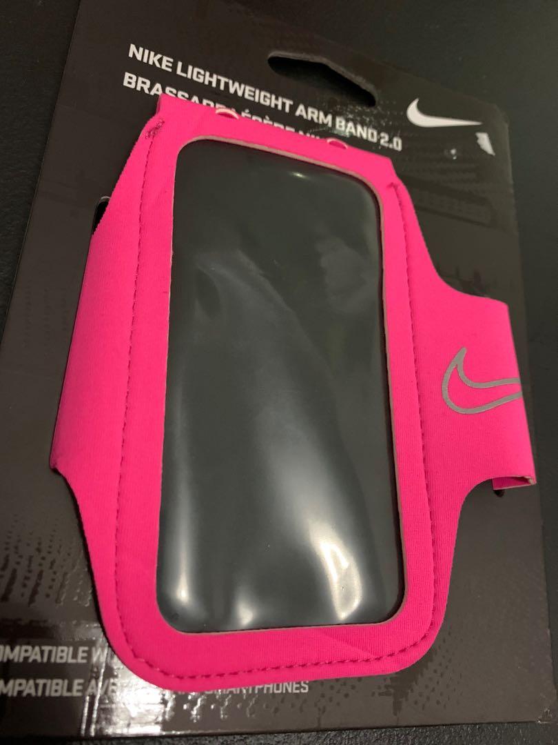 pink nike armbands