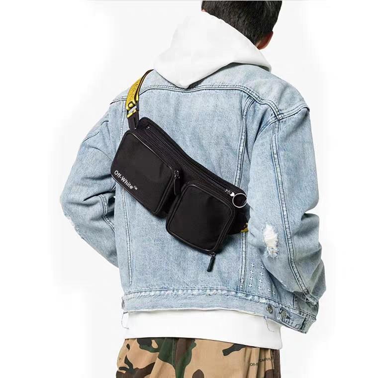 Off White Black Crossbody Bag Men s Fashion Bags Sling Bags on