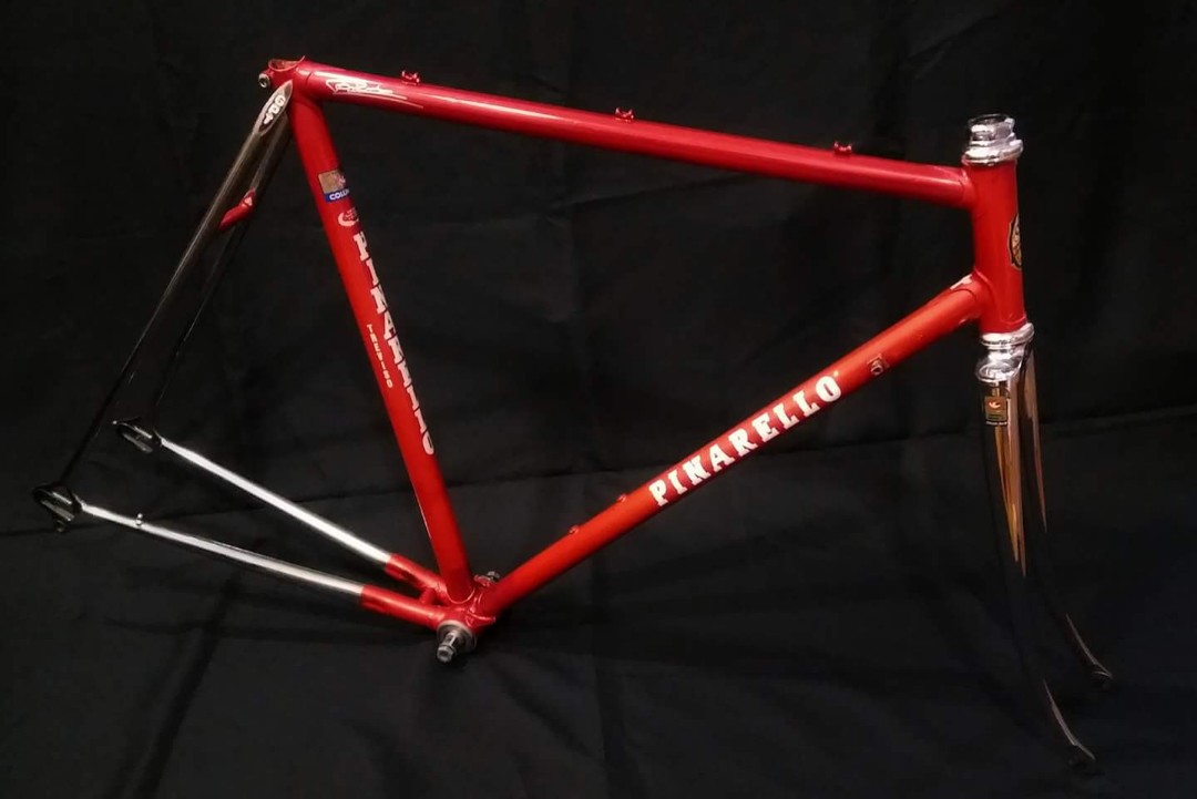 Pinarello cheap steel frame