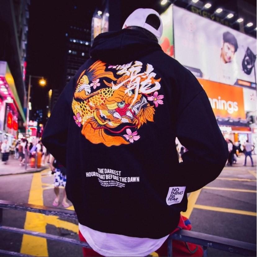 Mens dragon clearance hoodie