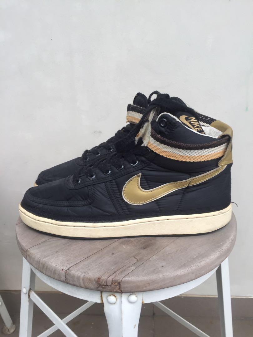 Nike vandal high sale supreme black gold
