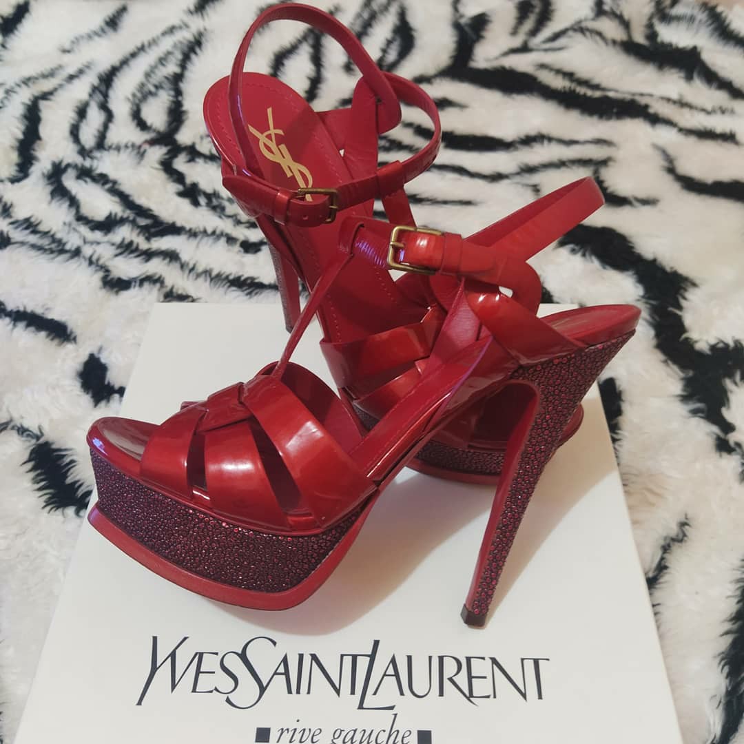 ysl tribute high heels