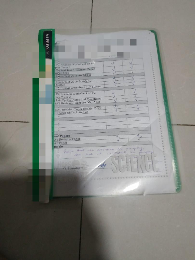 primary 4 science notes worksheets hobbies toys books magazines assessment books on carousell