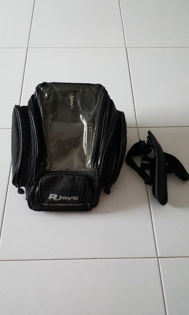 RJays suction tank bag with strap Motorcycles Motorcycle Accessories on Carousell