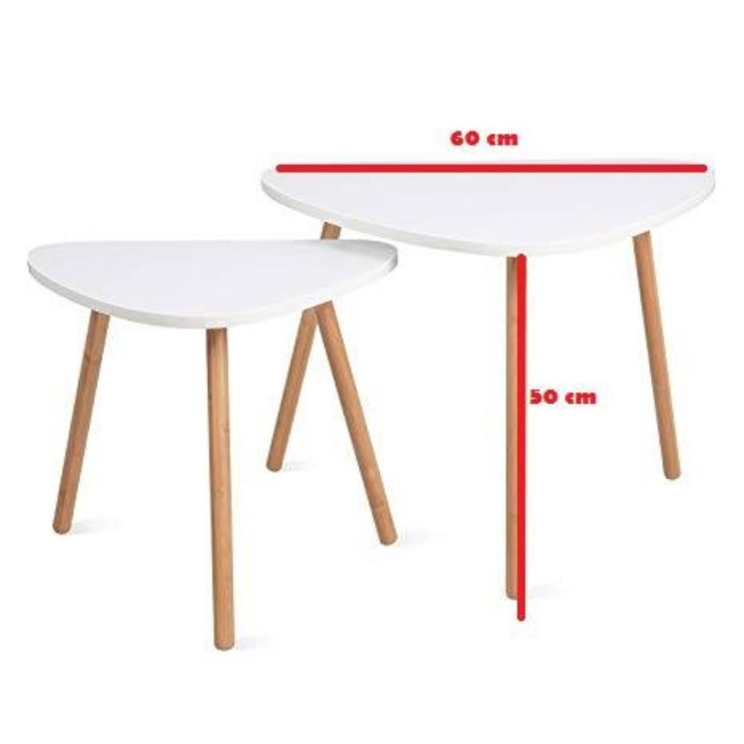 Scandinavian Triangular Table | Small triangular table | Triangular Table | Scandinavian small table (Category: Tables & Sets) located in Manila. Submitted by 9furnitures (Listing ID 270627557, Image 2). Description: Table #38 Material: Laminated MDF Dimension L60 x H50 cm Color Variant: White Quality products at very affordable prices. Each product comes with detailed assembly instructions in the form of a booklet and is generally simple to asse