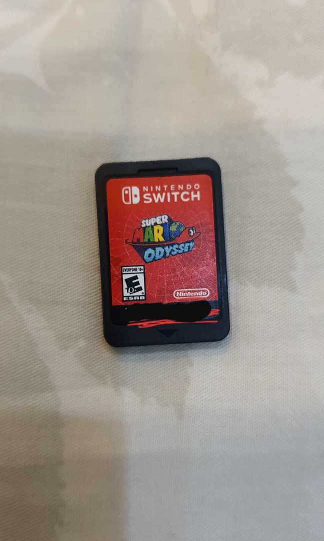 Super Mario Odyssey cartridge only Video Gaming Video Games