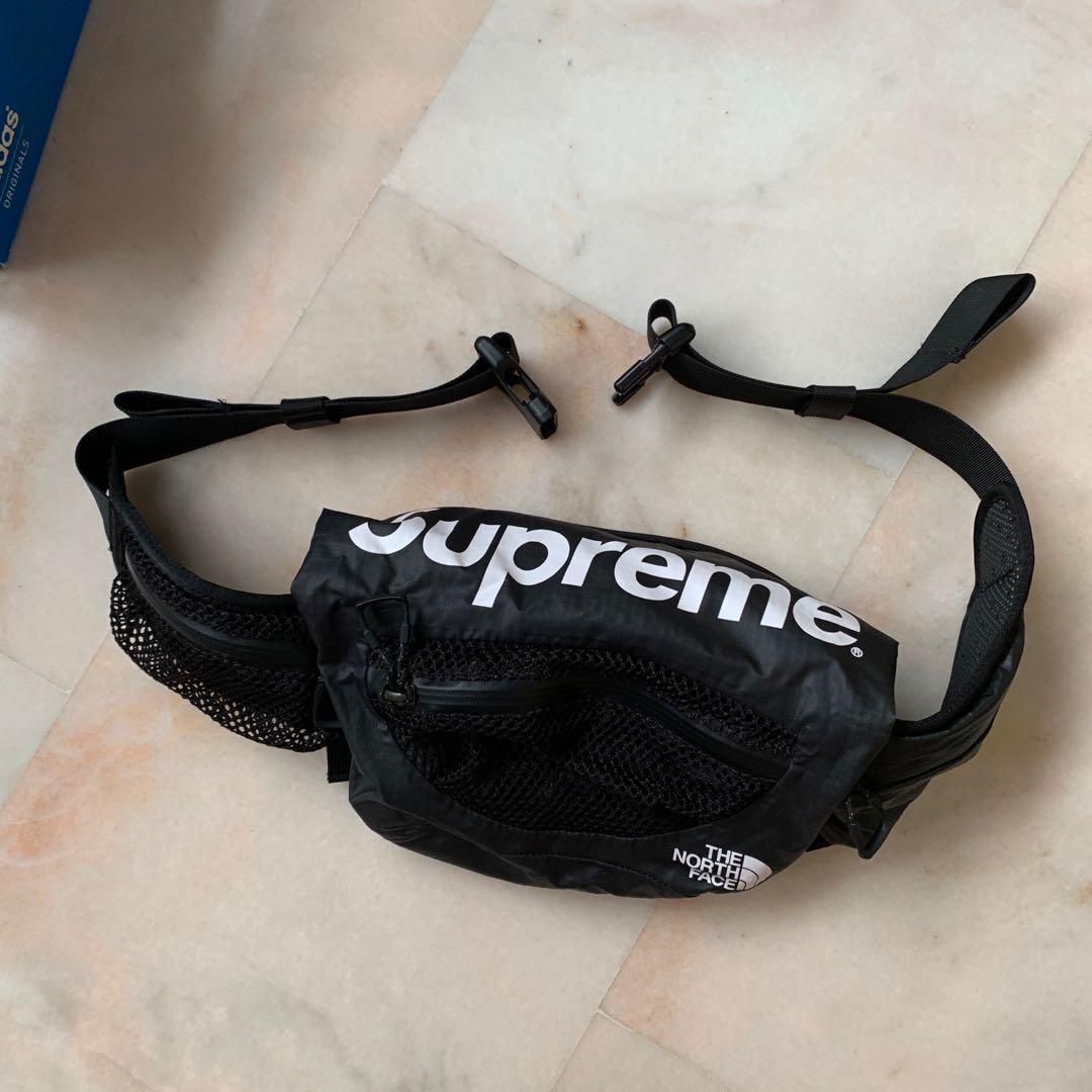 Supreme The North Face SS17 Waterproof Waist Bag Black, Luxury