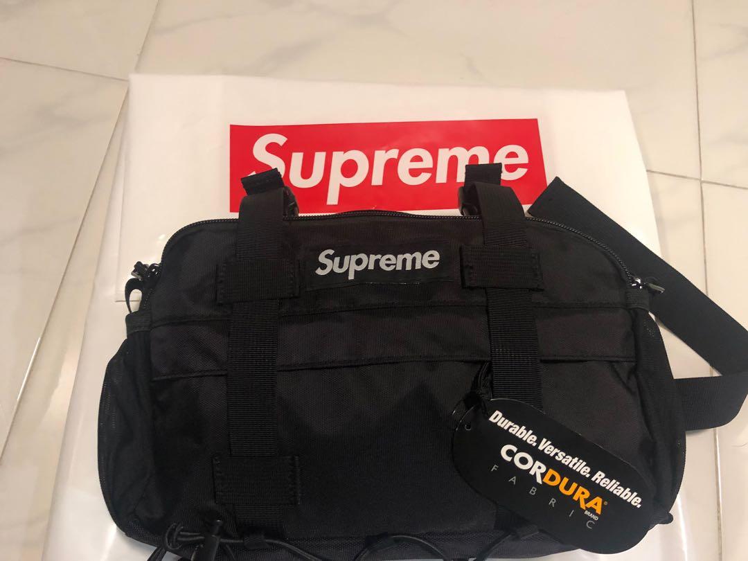 Supreme Waist Bag FW19 Black Review 