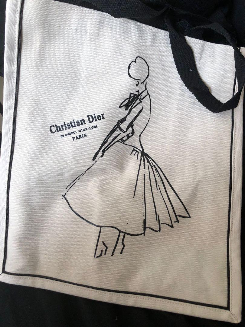 Christian Dior V&A Tote Bag, Luxury, Bags & Wallets on Carousell