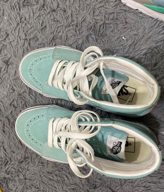 Vans sk8 2025 hi aqua