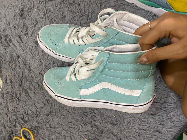 Vans aqua haze sk8 hi sales