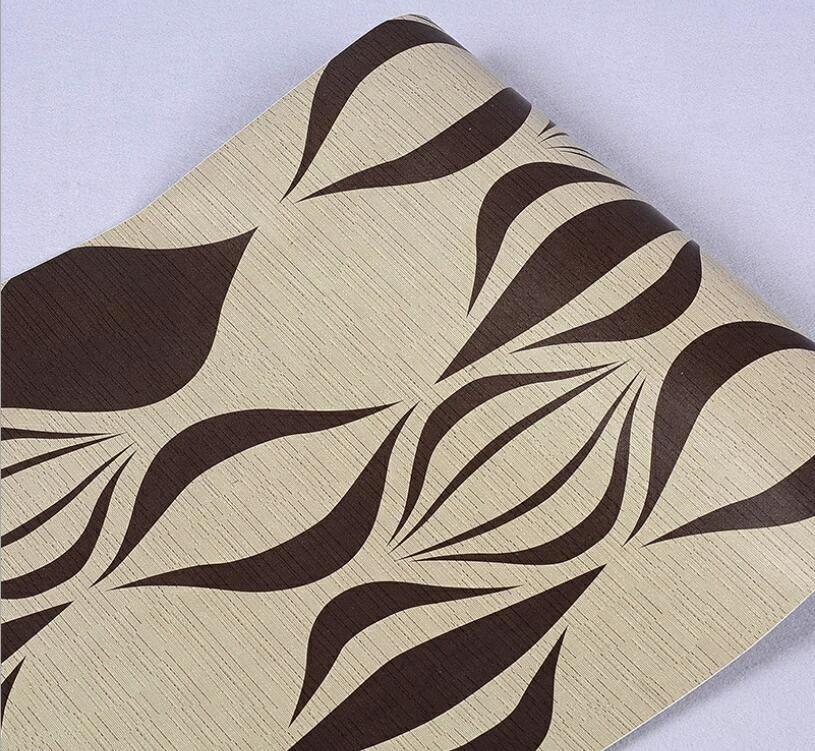 Wallpaper sticker Dinding Uk . Motif salur warna kopi susu, Perabotan