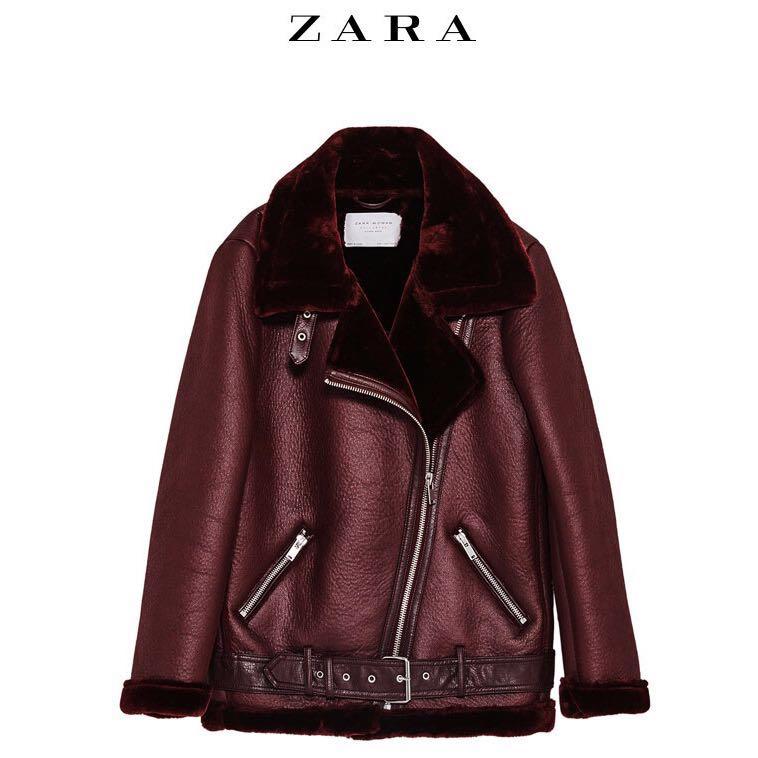 Zara maroon jacket clearance