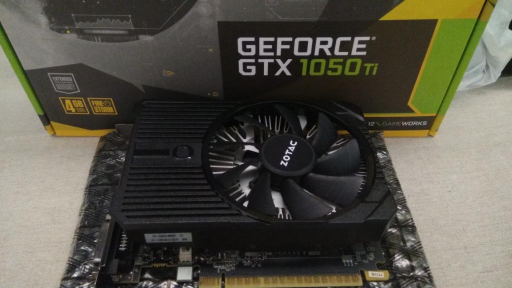Zotac GeForce GTX 1050Ti Mini 4Gb Computers Tech Parts