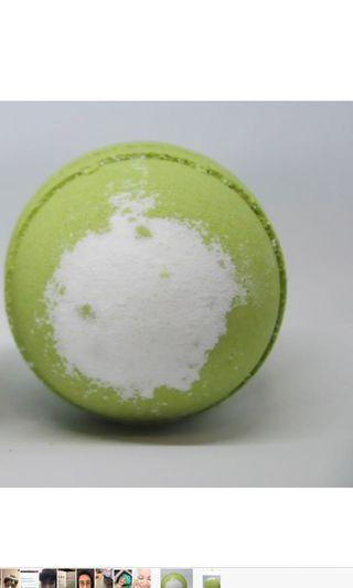 Bitter gourd skin benefit green fizz bath bomb fizzy bath ball
