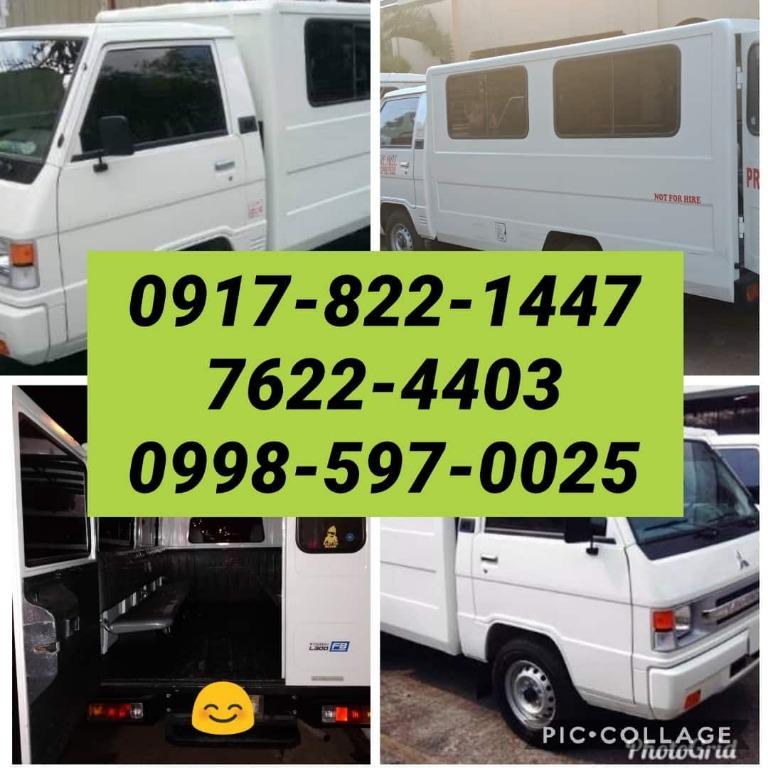 Lipat bahay l300 van for rent 2025