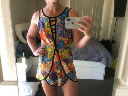Colourful playsuit