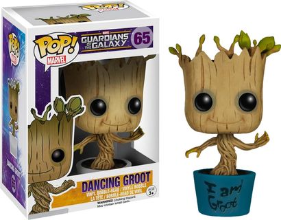 Funko Pop Fancy Groot : I Am Groot unopened Box 