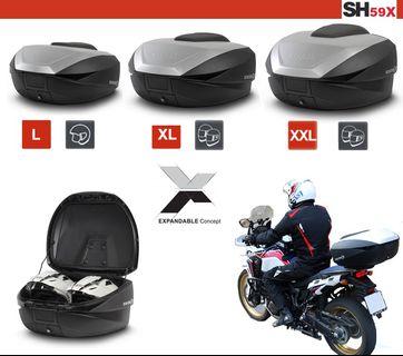 西班牙 shad 電單車 三摺式 行理箱 全防水 車尾箱 尾相