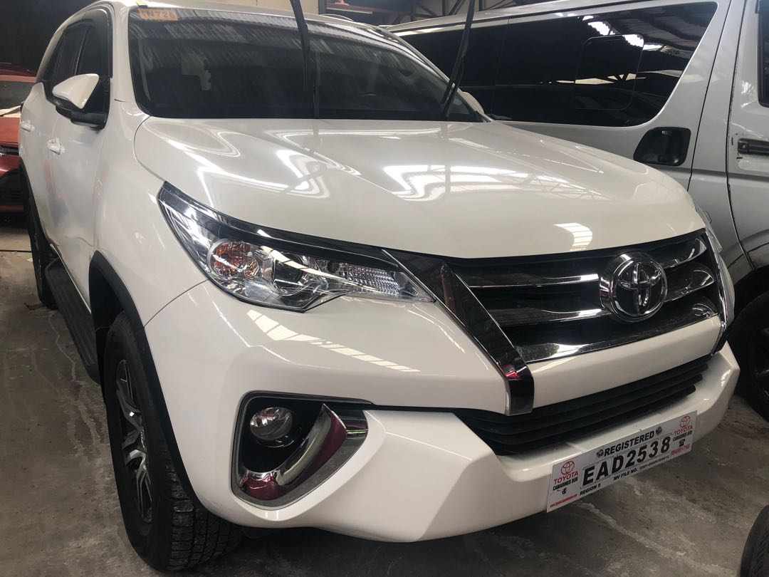 2019 Toyota Fortuner 2 4 G 4x2 Freedom White Manual Cars For Sale