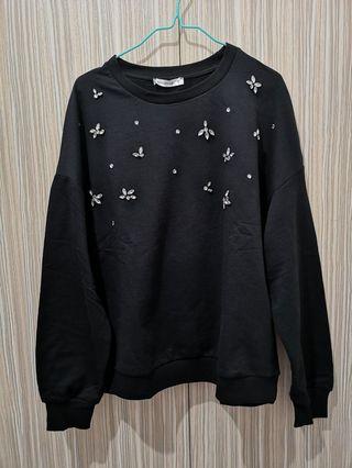 Terranova sweatshirt with studs