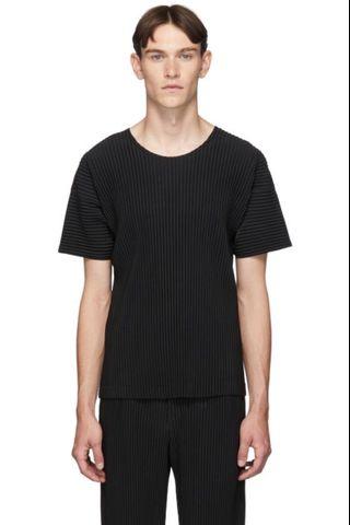 Homme Plisse 全新黑色短袖3號
