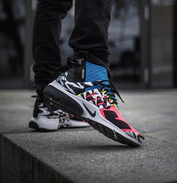 Acronym x 'air presto mid racer pink multi 2025