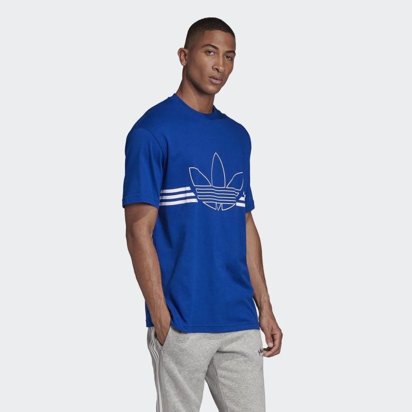 Adidas originals hotsell outline tee