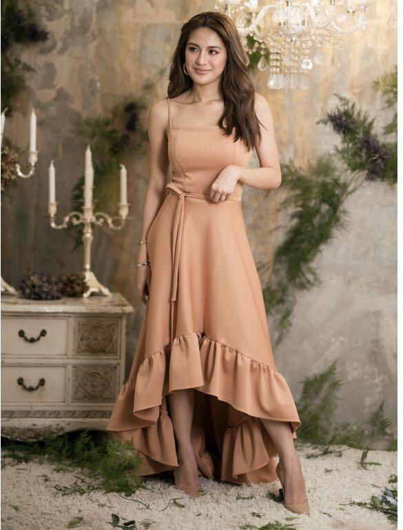 hazelnut bridesmaid dresses