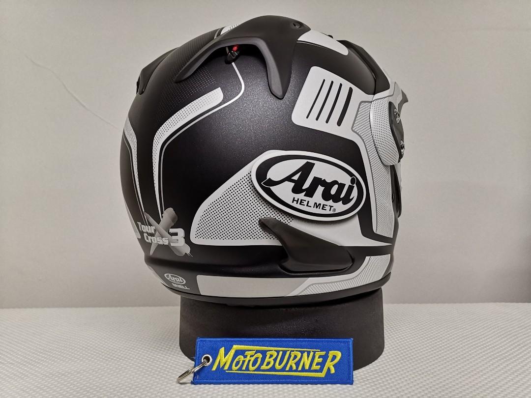 Arai helmets Tourcross 3 vision (Category: Motorcycle Apparel) located in Singapore. Submitted by stellar_motoburner (Listing ID 270790604, Image 3). Description: .
