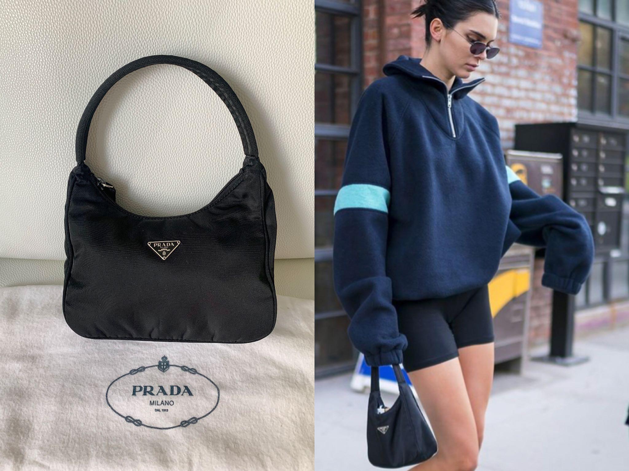 Descubrir 73+ imagen prada hobo bag kendall Viaterra.mx