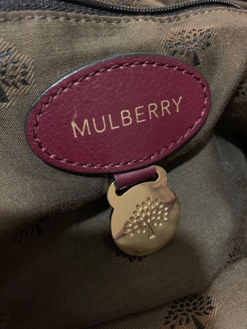 Genuine mulberry clearance purse