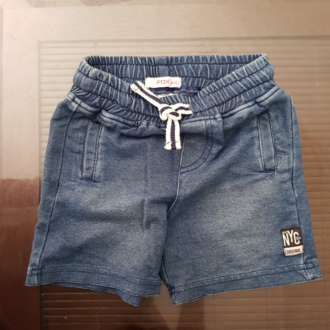 baby boy denim shorts