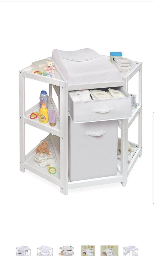badger corner changing table