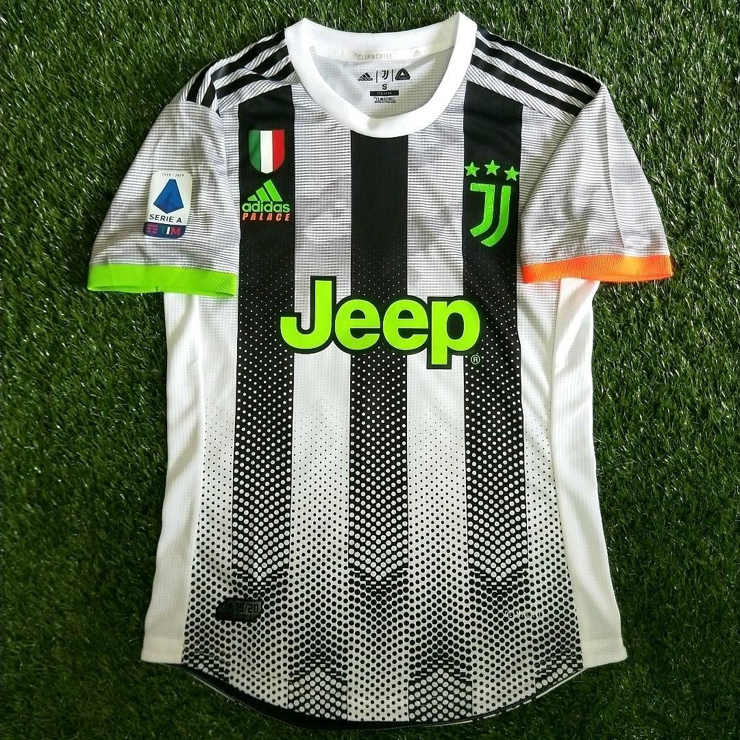 BNWT Ronaldo Juve 19 20 Adidas Palace Jersey For Sales. Size S