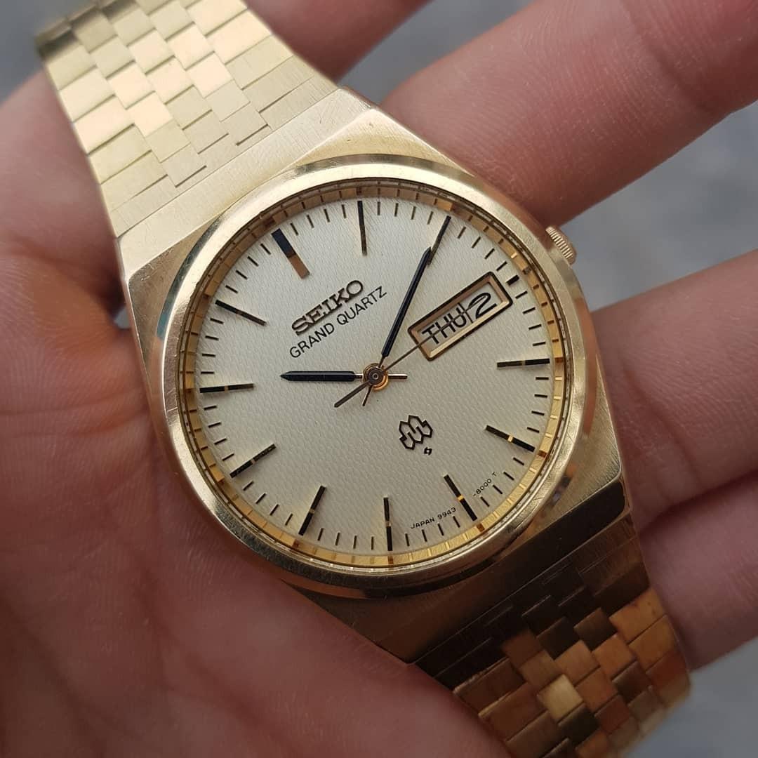 Cap Gold Grand Seiko 9943-8000, Men's Fashion, Watches & Accessories,  Jewelry on Carousell