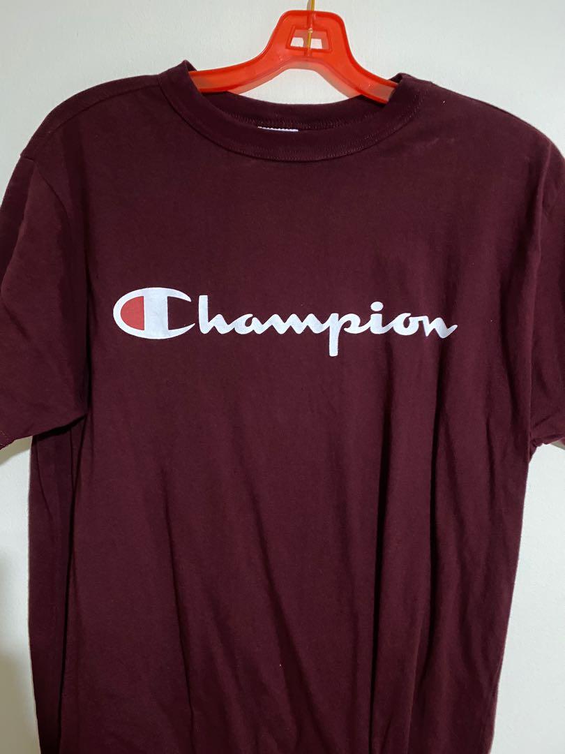 Champion maroon shirt top