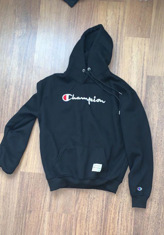 Champion script embroidered reverse weave pullover hoodi outlet