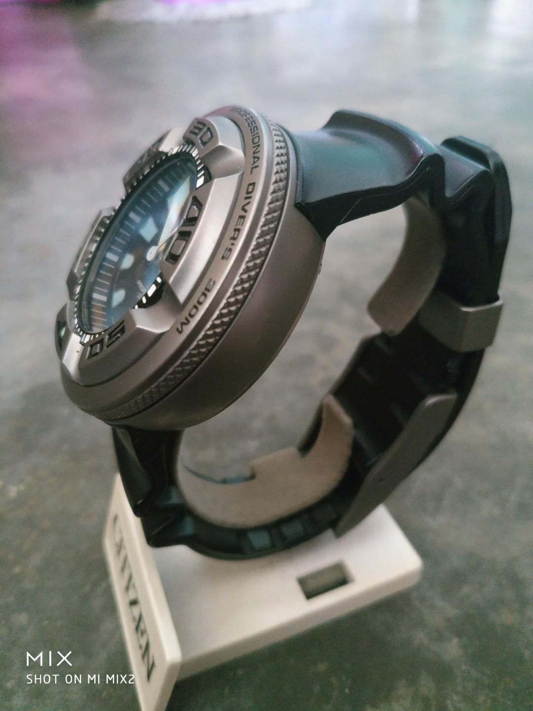 Citizen Ecozilla Titanium 300M BJ8041 09E