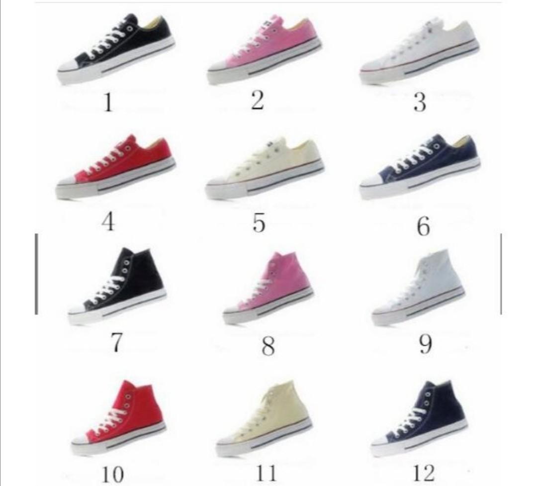All types of hot sale converse shoes