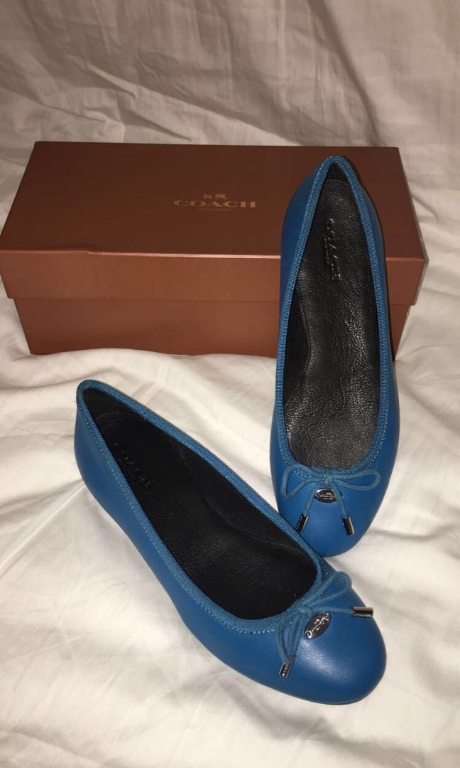 Coach lara flat best sale