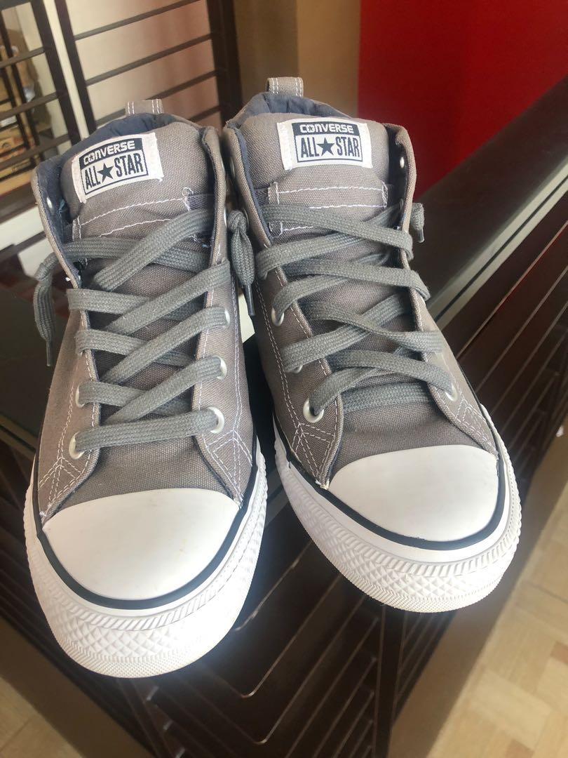 Grey converse size 2025 9