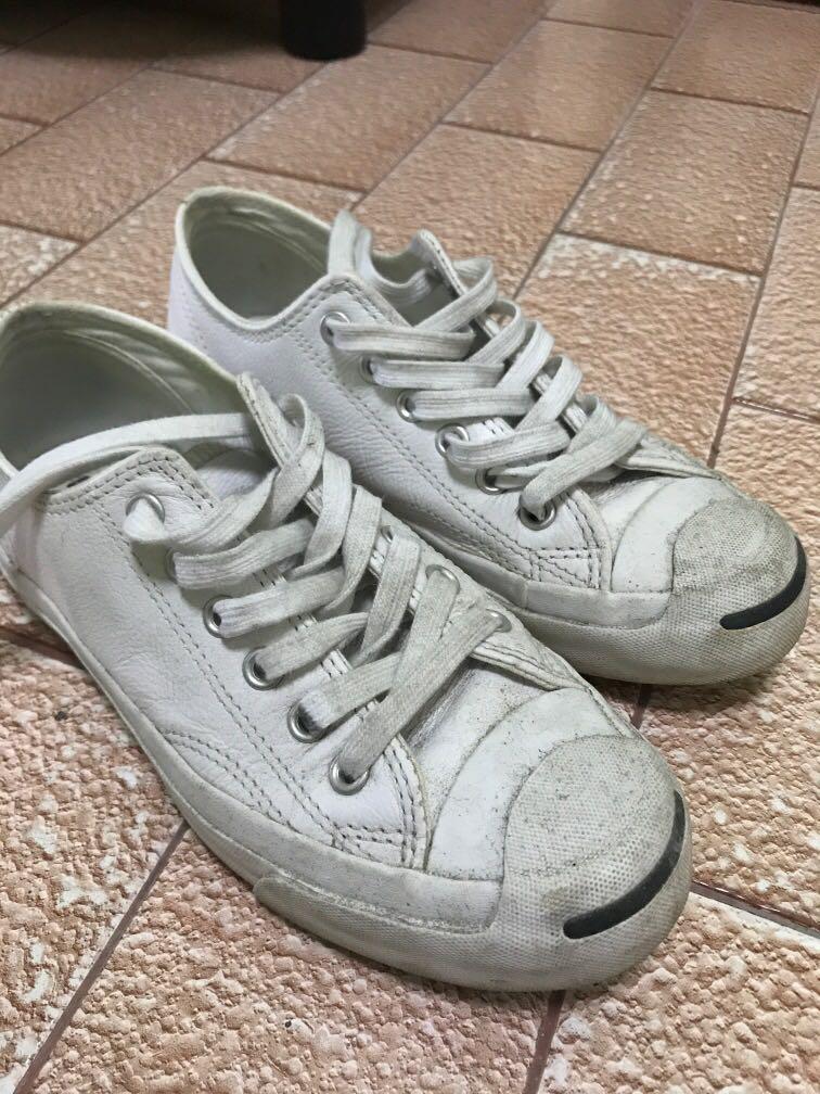 converse leather shoes