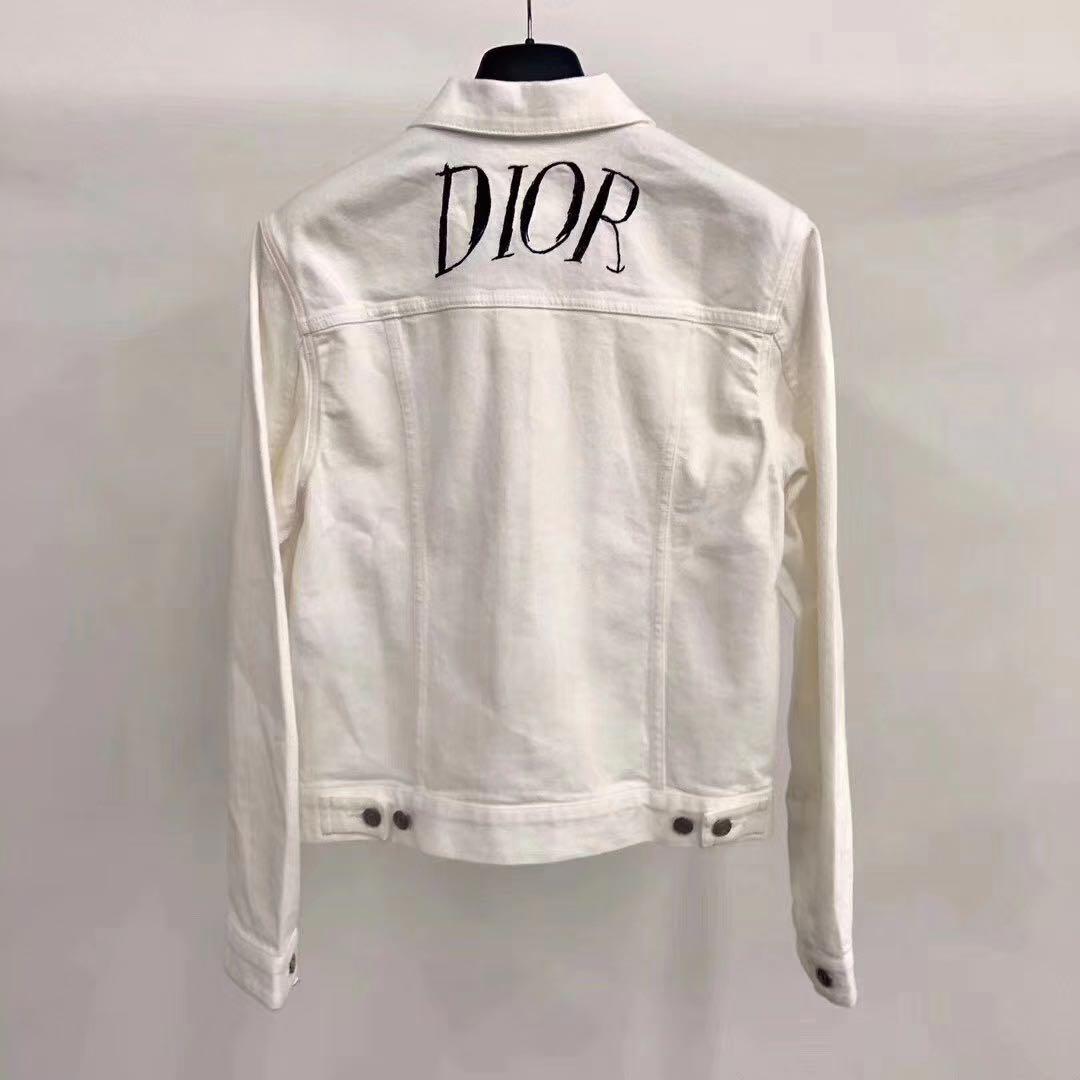 Dior white jean jacket