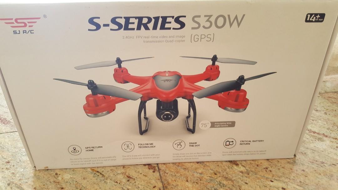 Det er billigt Klasseværelse landmænd Camera Drone SJRC S30W, Photography, Drones on Carousell
