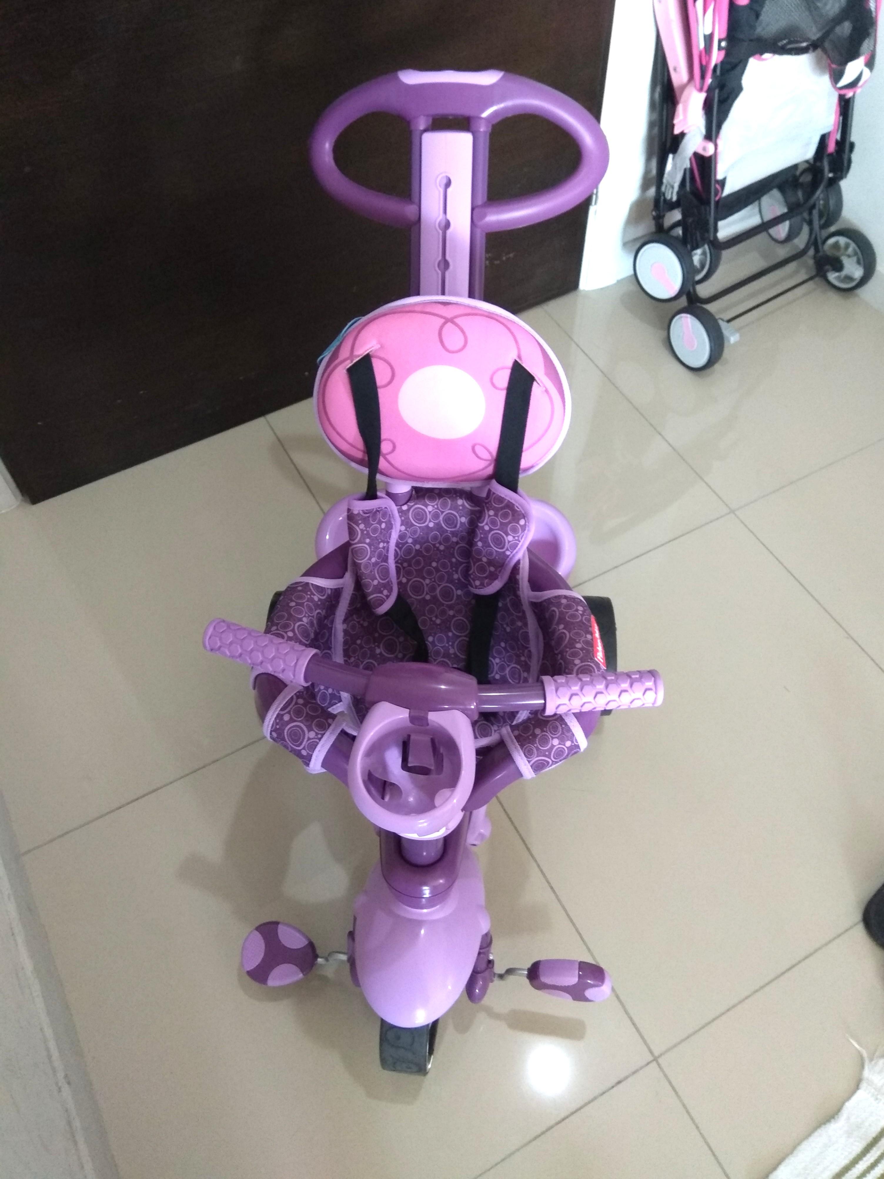 Smart clearance trike buggy