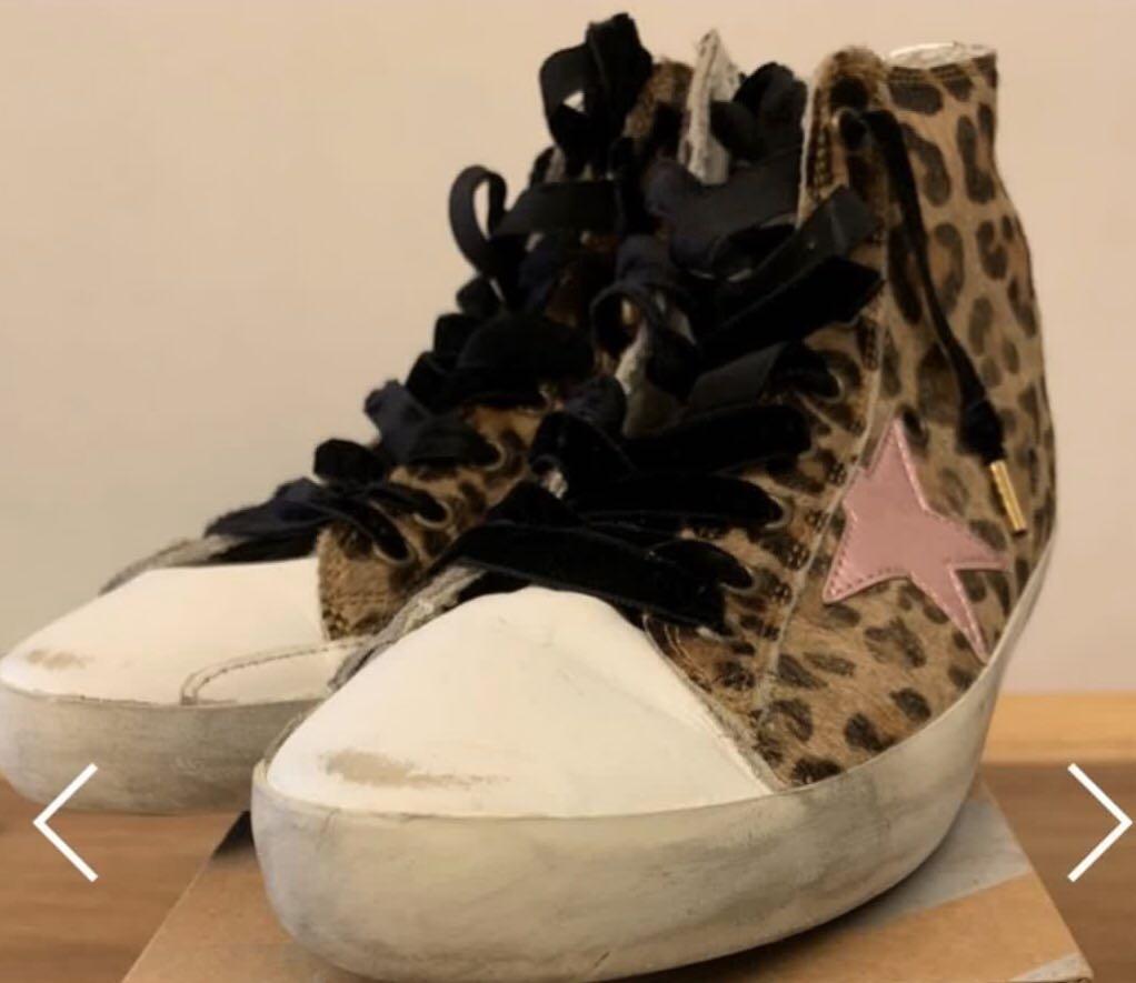 ggdb leopard sneakers