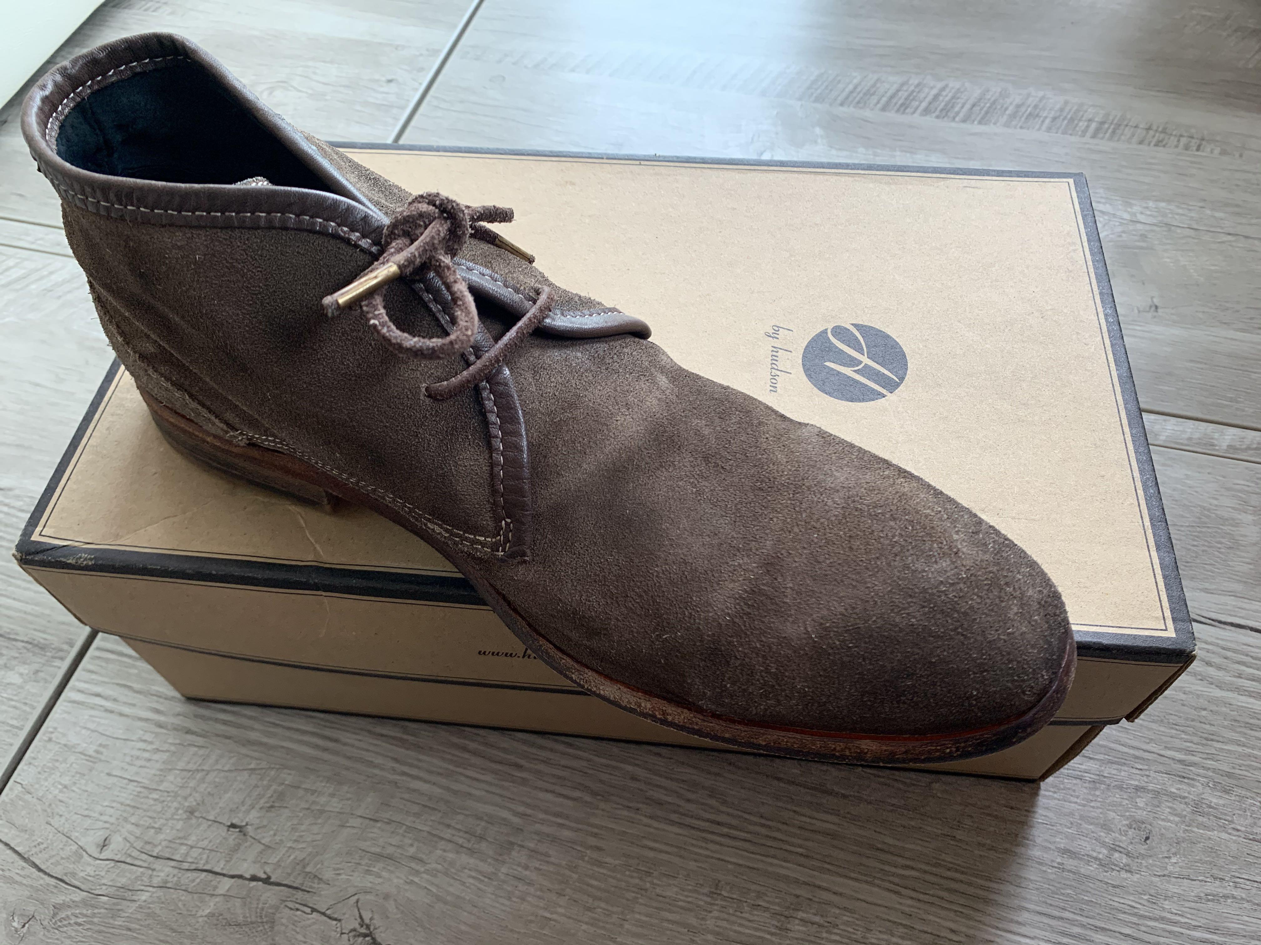 H By Hudson Men s Cruise Suede Chukka Boot