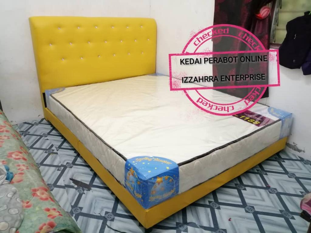 Harga Special Hujung Tahun Katil Dan Tilam Queen Home Furniture Others On Carousell