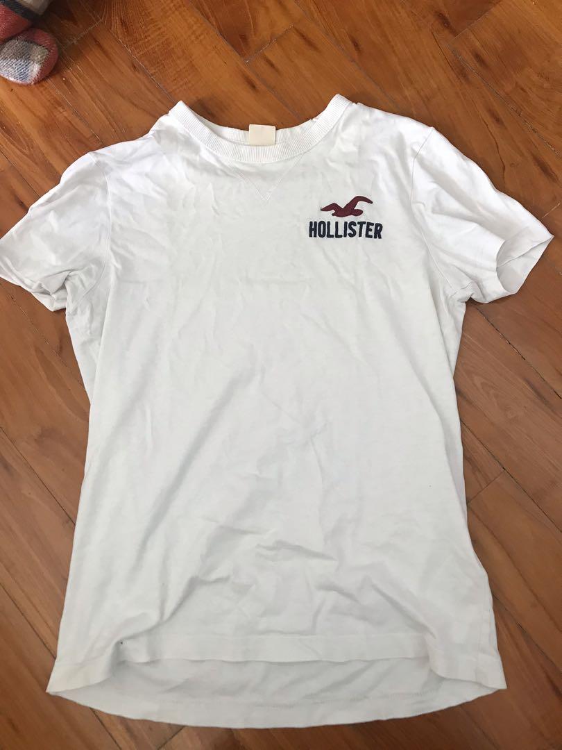 white t shirt hollister
